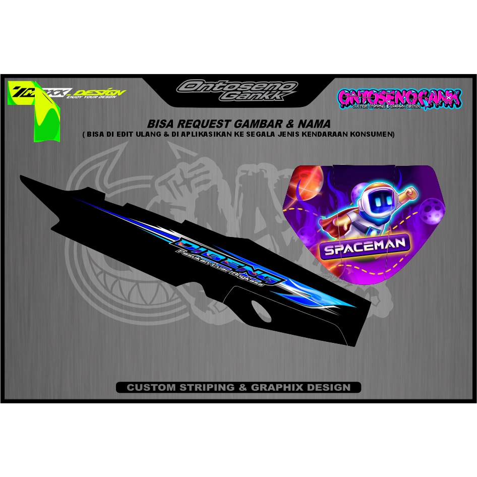 Striping Fizr Custom Fizr VARIASI Striping Fizr - Striping Fizr Full Clutch Fizr Sporty Striping F1z