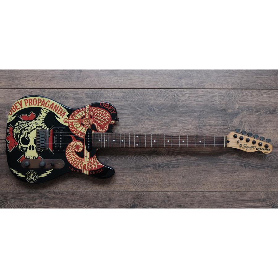 Gitar Elektrik Squier Standard Series Telecaster Qbey Propaganda Relic