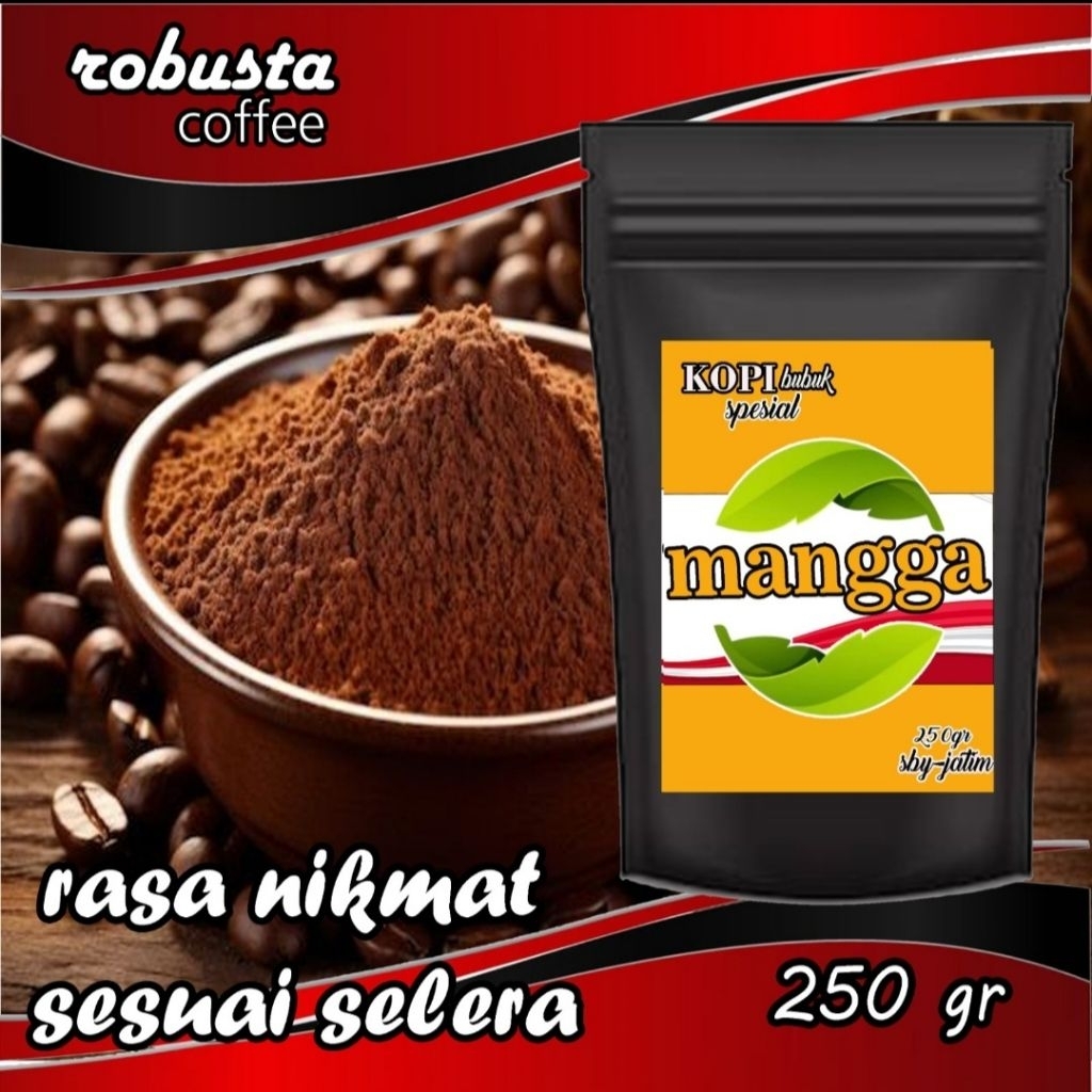 

spesial kopi bubuk robusta mantab cita rasa kopi beraroma khas 250gr