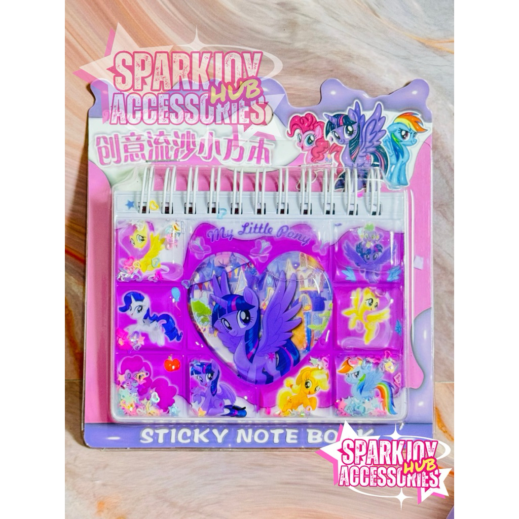 

Sticky Notebook Timbul Karakter Little Pony