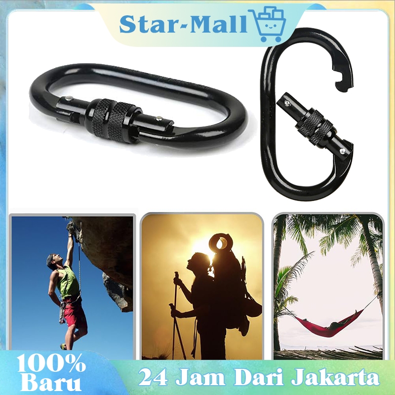 Pengait Panjat Tebing / Carabiner Gantungan / Gantungan Carabiner