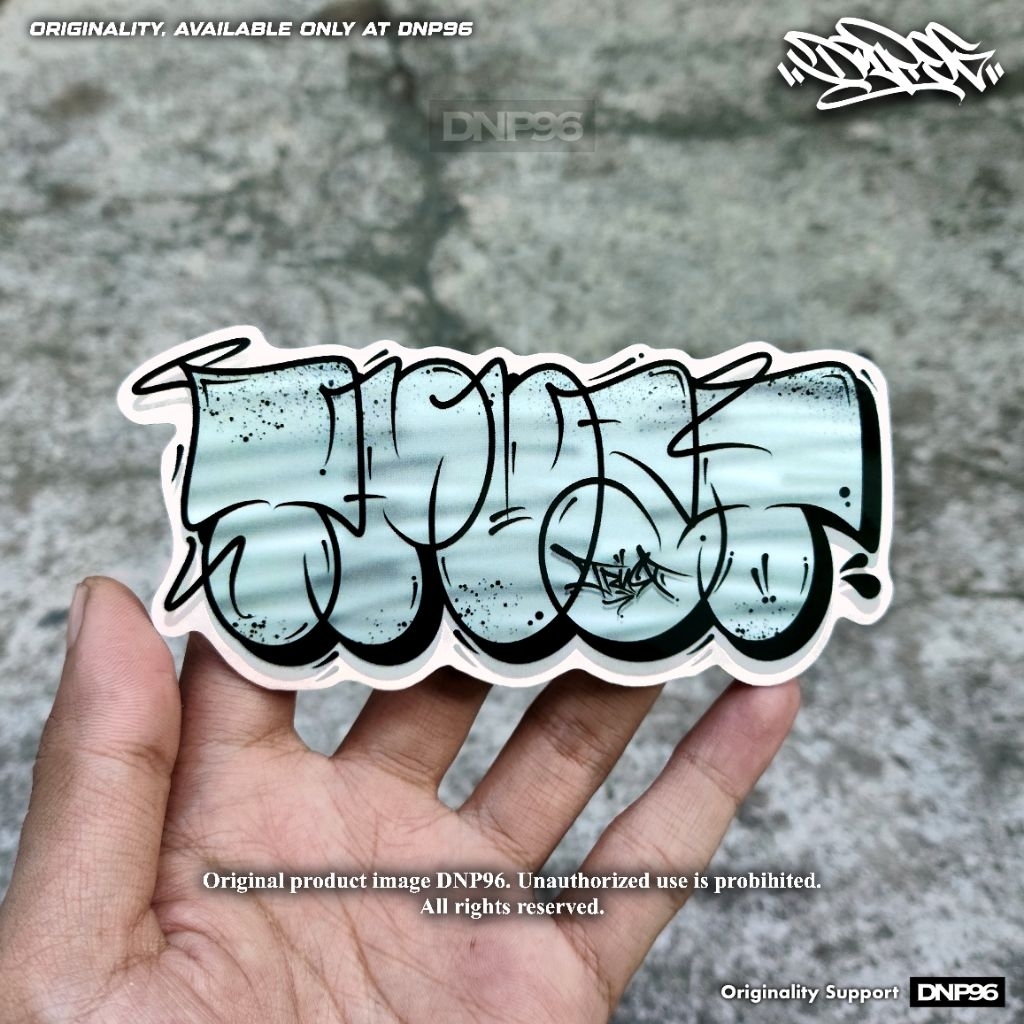 

Stiker Grafiti Sticker Graffiti TRUST / Sticker Helm / Sticker Aesthetic / Sticker Tahan Air