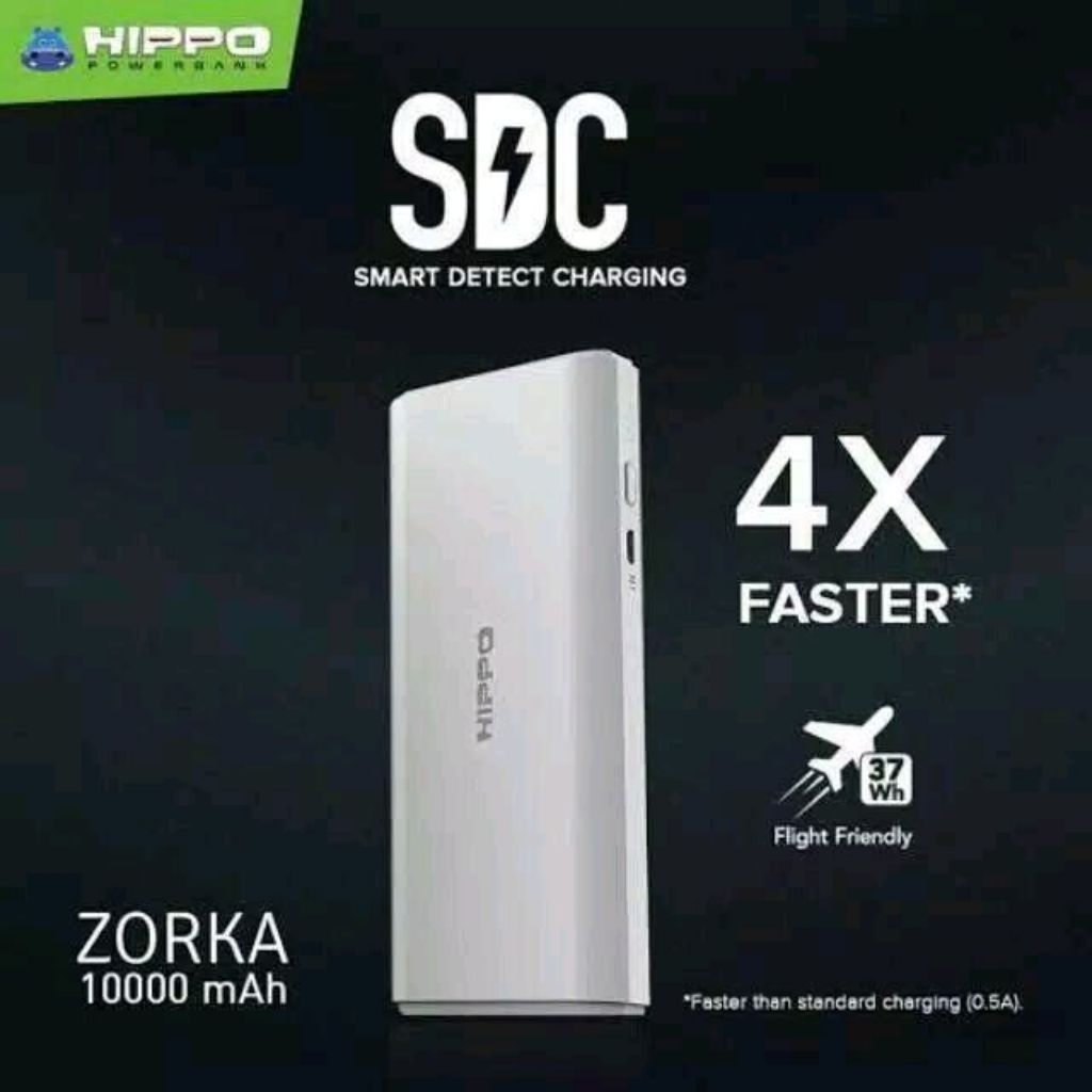 PowerBank Hippo Zorka 10000 MAH