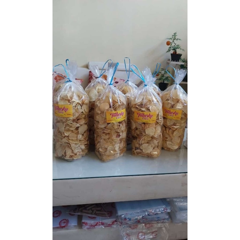 

Keripik talas 500gr bal