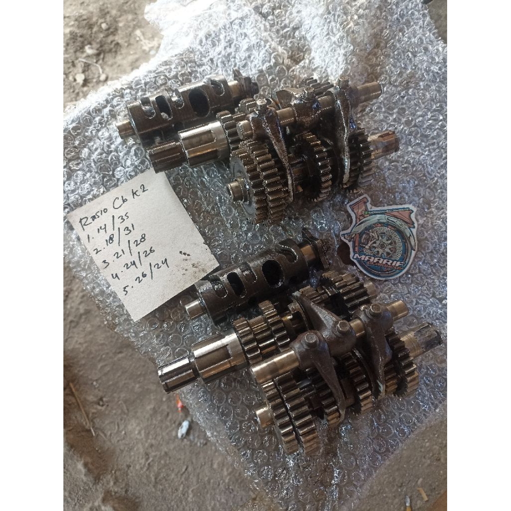 Rasio Transmisi Cb K2 Cb100 Cb125 Original