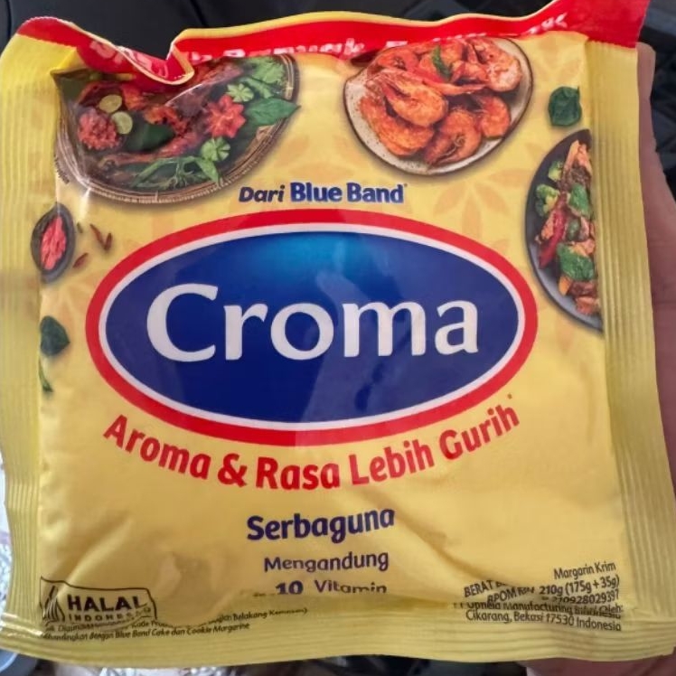 

Croma Margarin dari Blueband 210gram