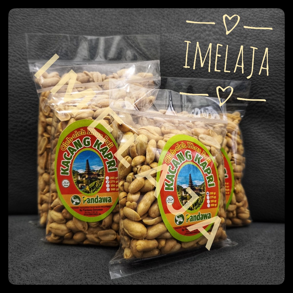 

Kacang Bali Paket "Pandawa" (Bumbu 500Gr + Kapri 350Gr)