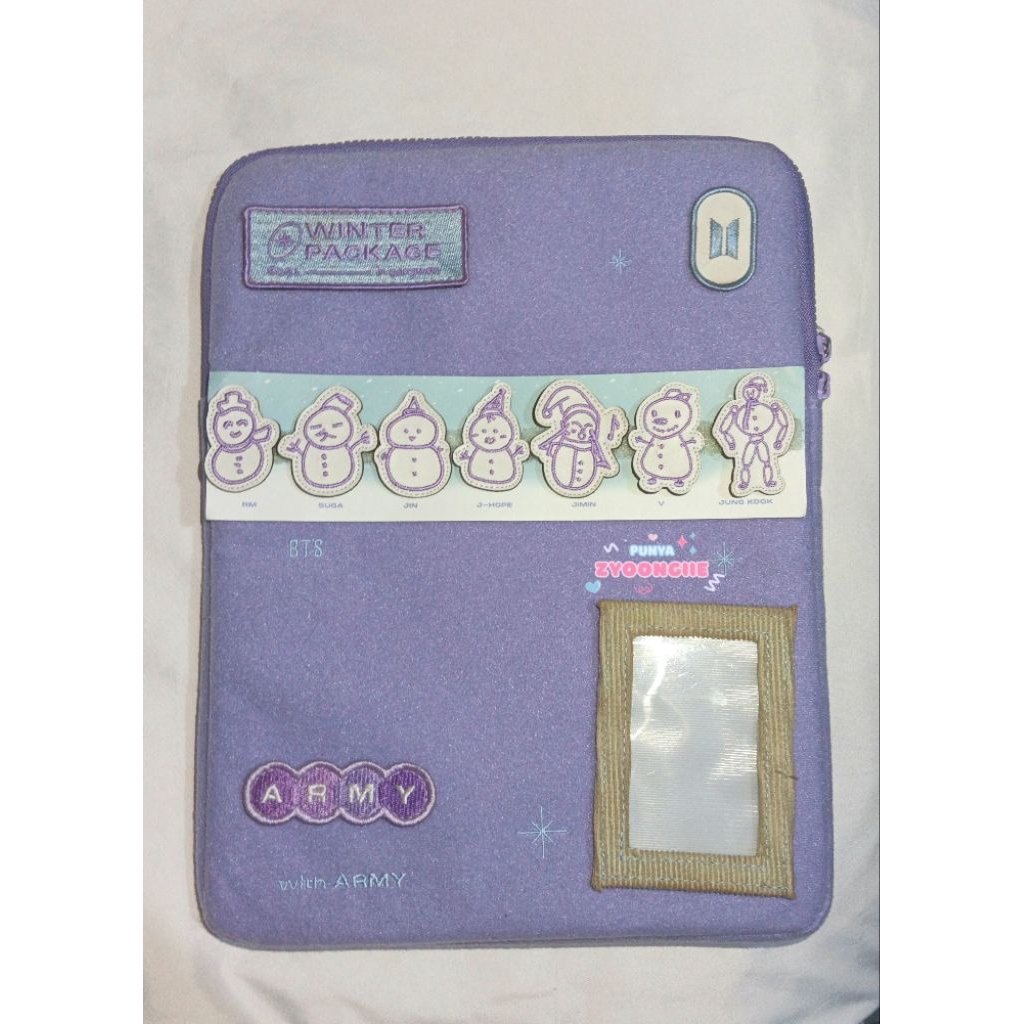 [OFFICIAL] Pouch Winter Package Winpack 2021 Sleeve Laptop BTS