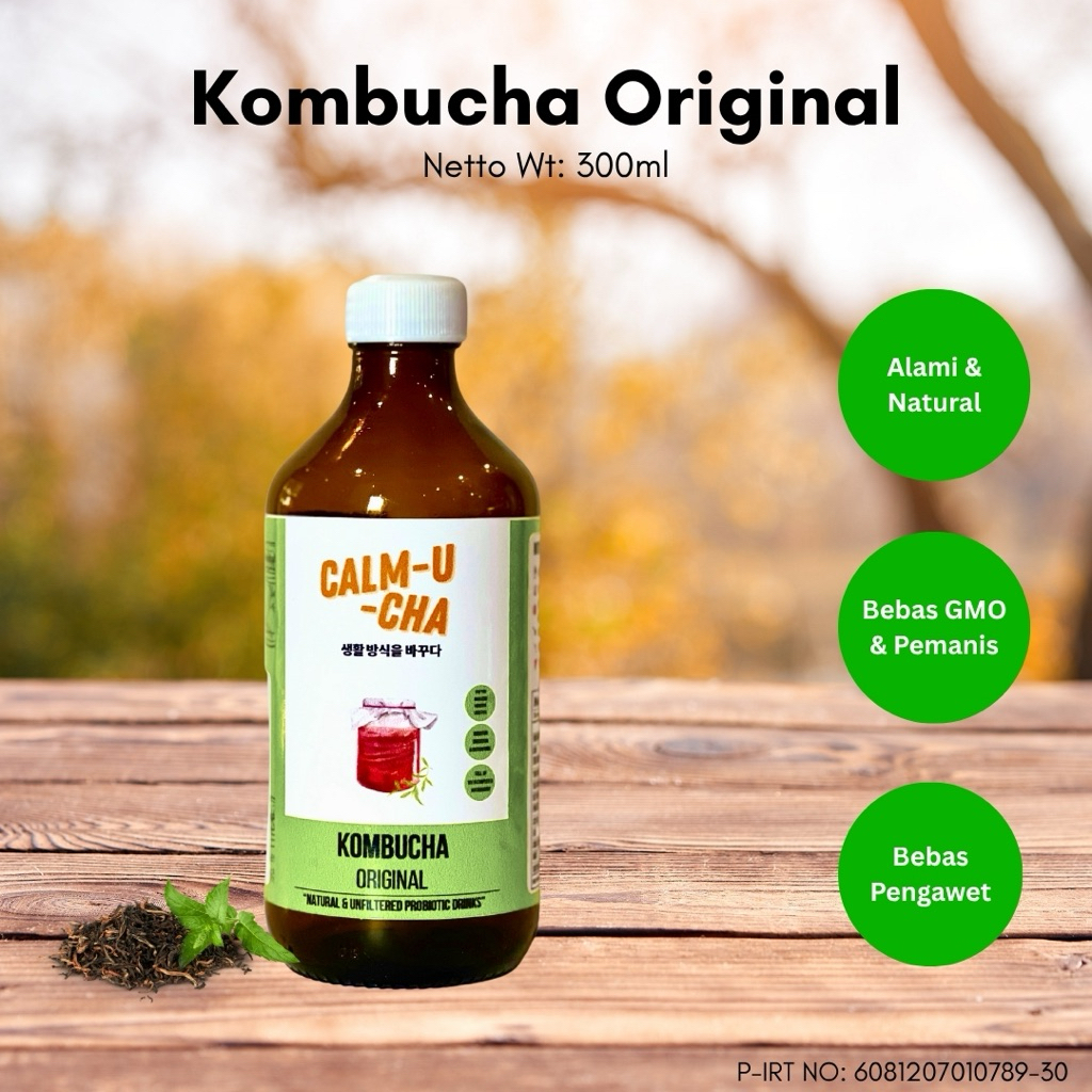

Kombucha Calm U Cha - (Original)300ml
