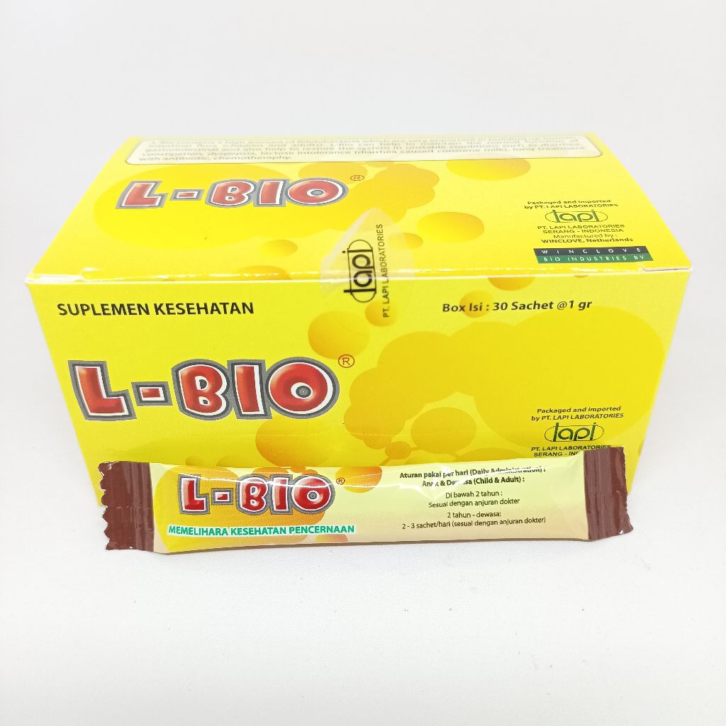 L-BIO SACHET / L BIO / PROBIOTIK / KESEHATAN PENCERNAAN ANAK / DIARE / BAKTERI BAIK