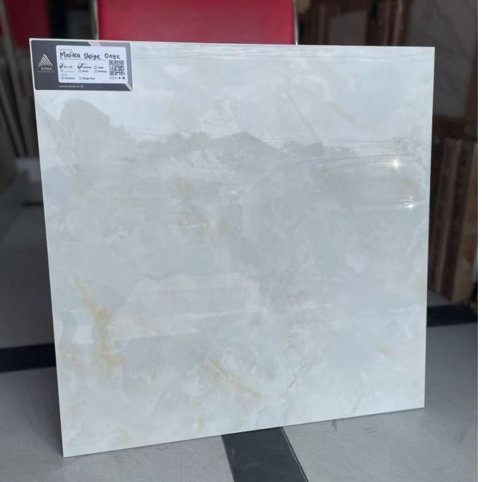 Granit 60x60 Malika Beige Onyx Glossy