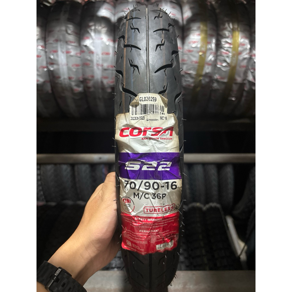 CORSA S22 70/90 RING 16 TUBELESS