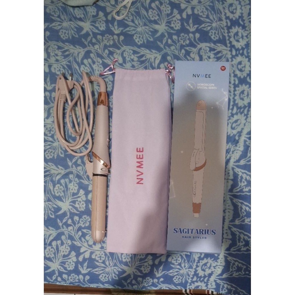 NVMEE Sagitarius Hair Styler catokan 2in1 LED TOUCH