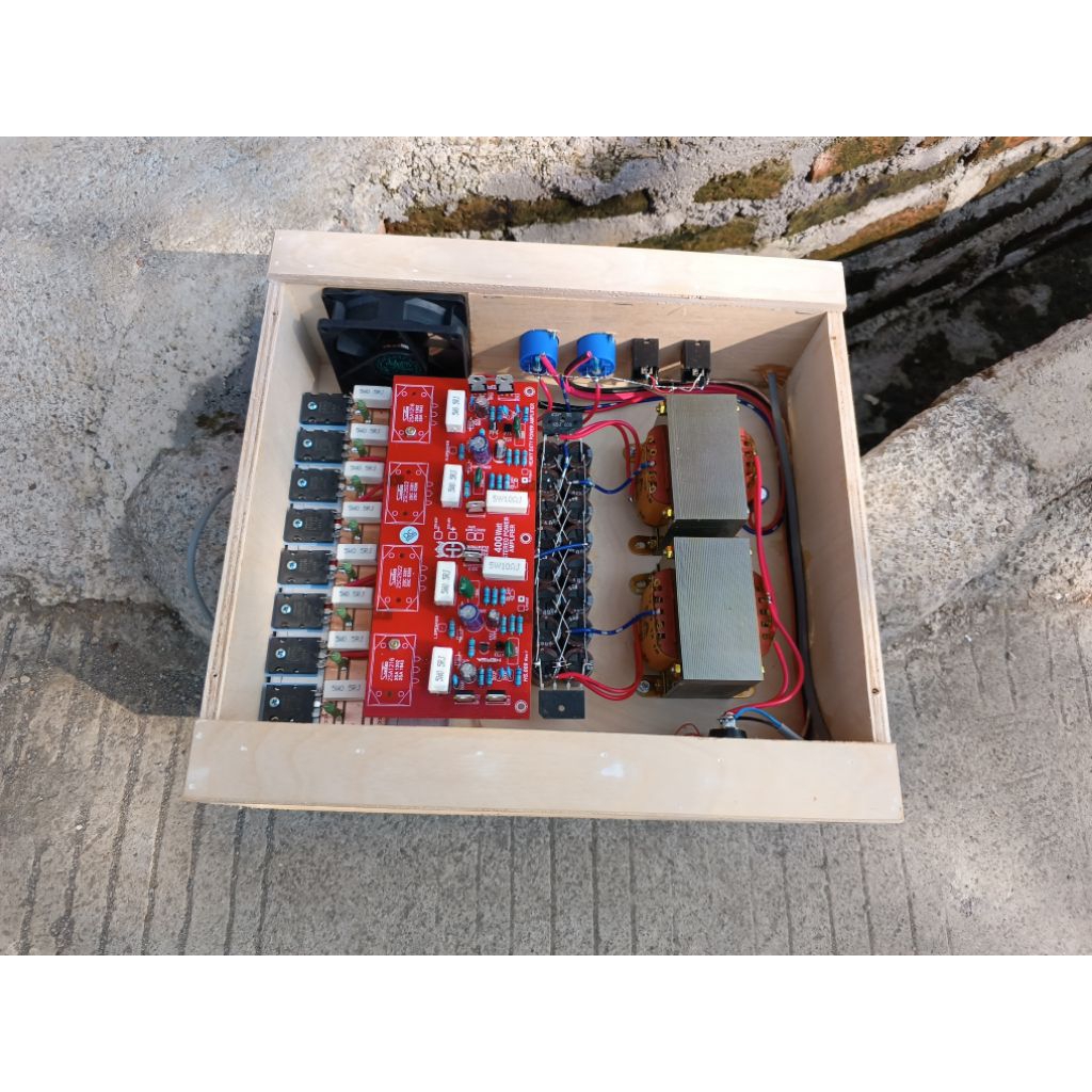 Promo POWER 5a CT 32 dobel trafo rakitan/ Power amplifier 5a CT 32