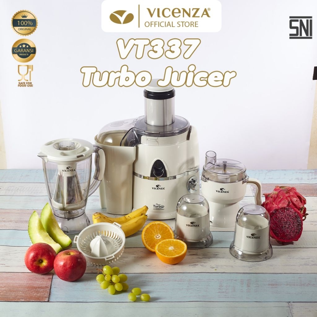 Blender Juicer Vicenza VT337 Stainless Steel