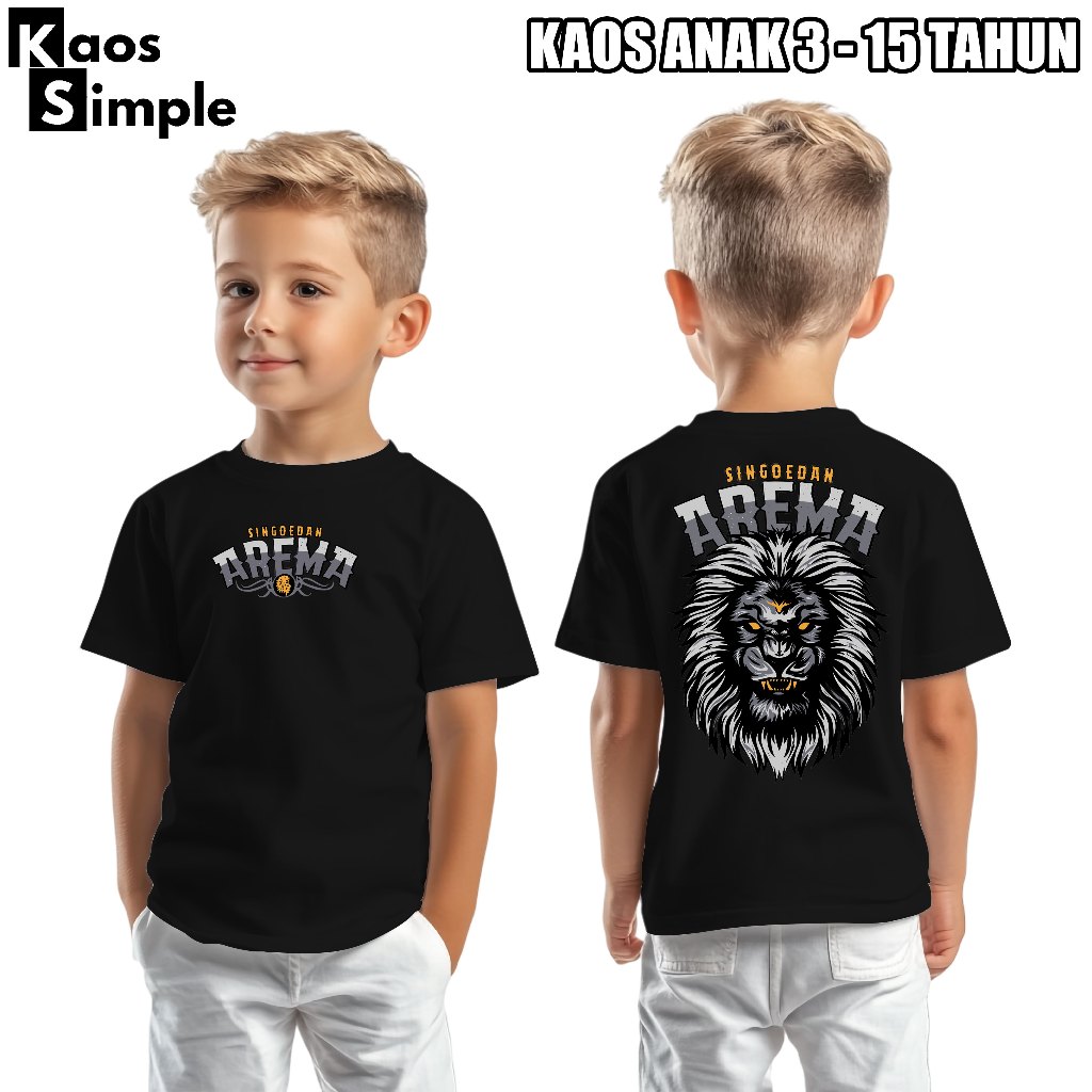 KAOS AREMA ANAK Arema fc 2022 terbaru unisex (perempuan/laki-laki) mbois arema KAOSSIMPLE.IDN