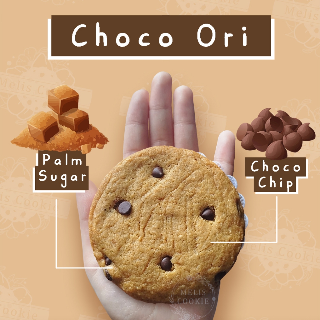 

CHOCO COOKIE JUMBO ORI \ KUE KERING BESAR VARIASI ORI \ CHOCO CHIP COOKIE \ KUKIS BESAR CHOCO