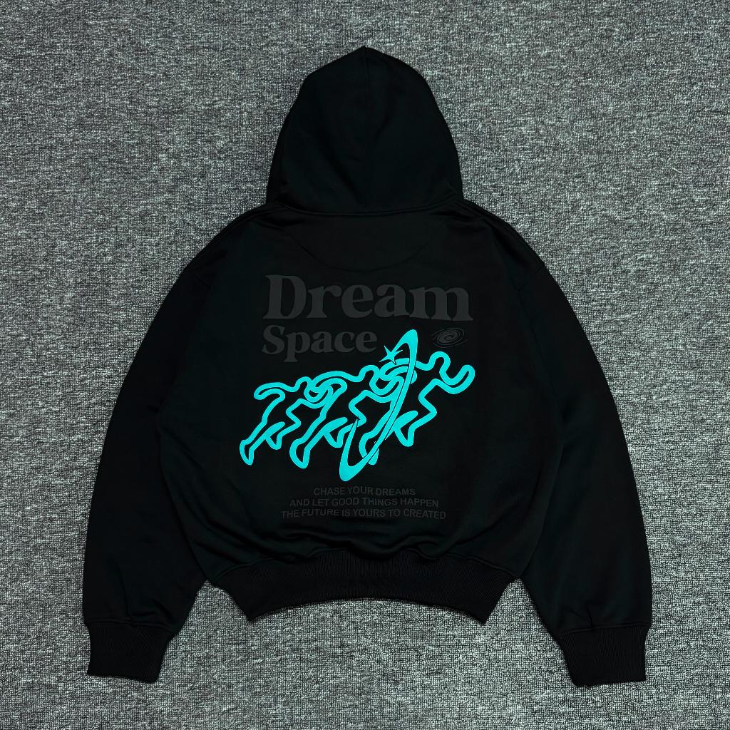 Hoodie Boxy DREAM STORY - Running Boxy High Quality Cotton Fleece 330gsm