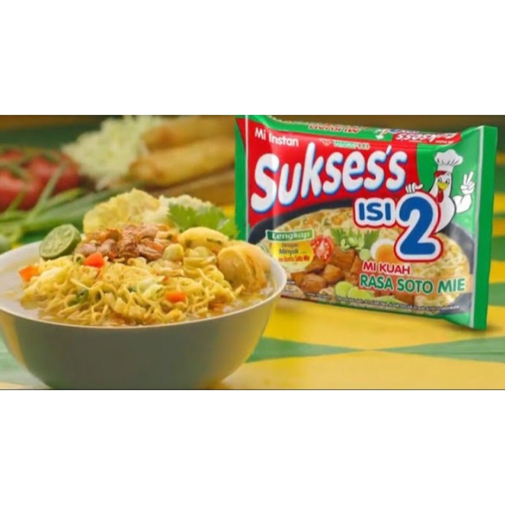 

Mie Suksess Isi 2 Rasa Soto Mie Weenakkk