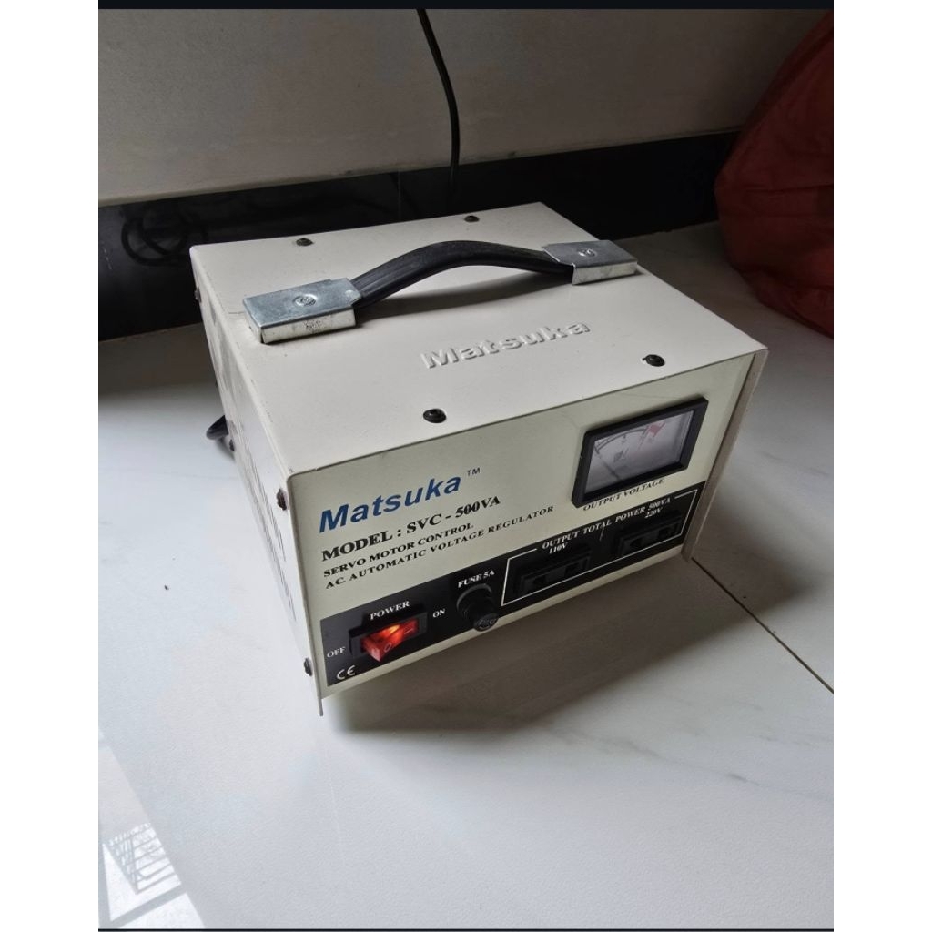 STAVOLT MATSUKA ORI SVC 500VA Stavolt second preloved