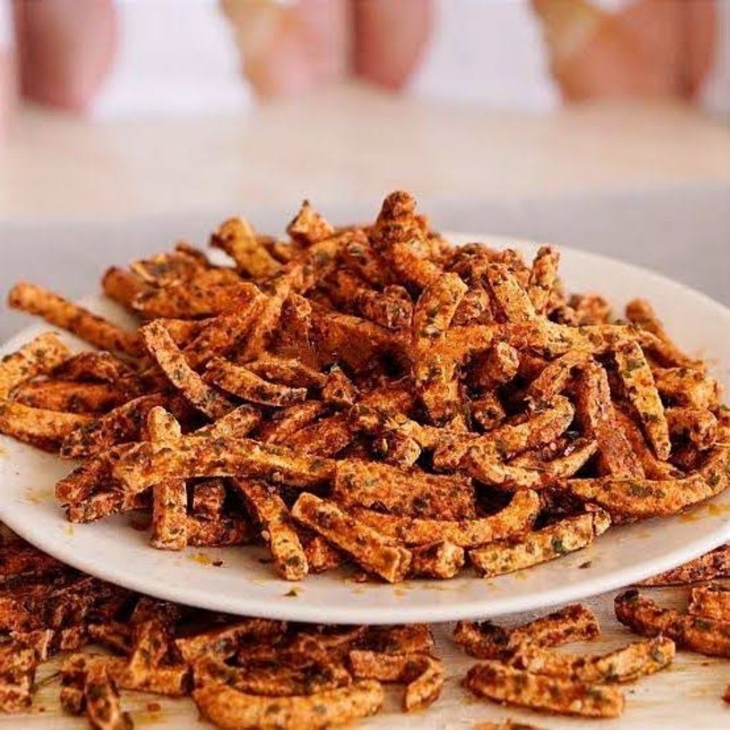 

QUEXA STORE--Basreng Pedas Daun Jeruk Netto : 250 gr/500 gr/1 kg