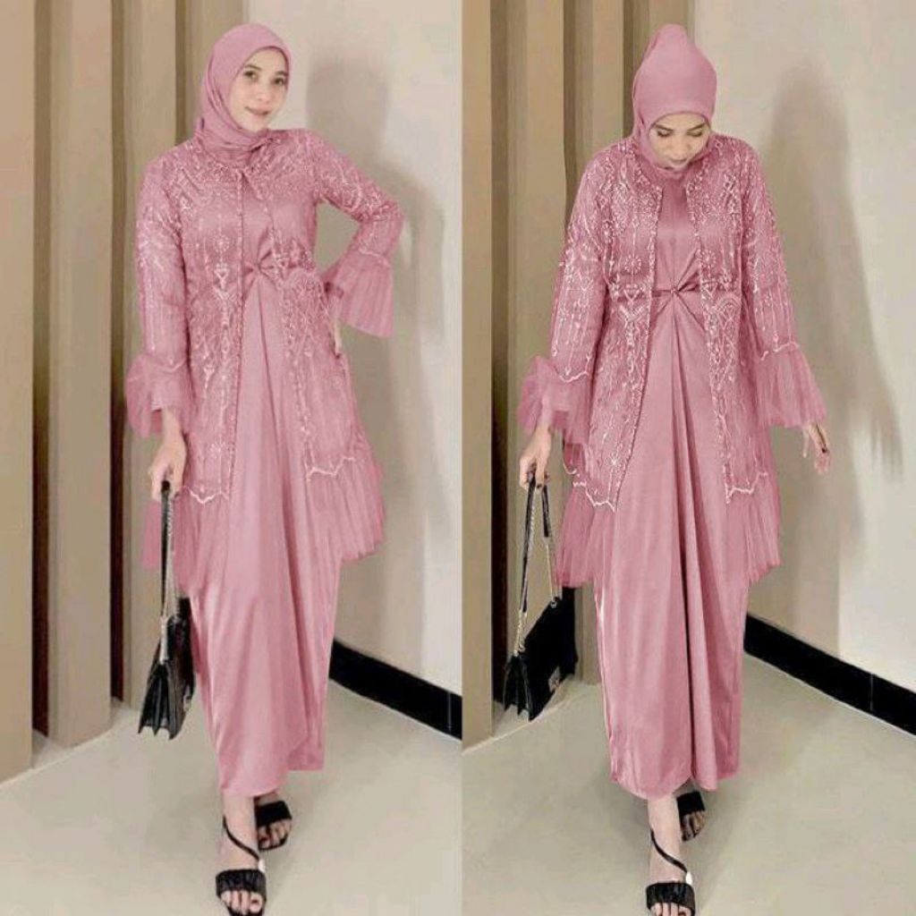 baju Kebaya gamis brokat muslim