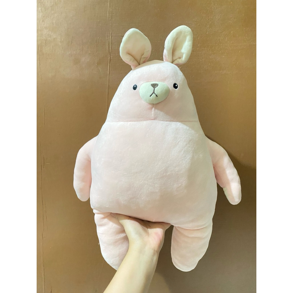 Boneka Karakter Kelinci Pink Miniso size 55cm Original / Boneka Karakter Kelinci Pink Original / Bon