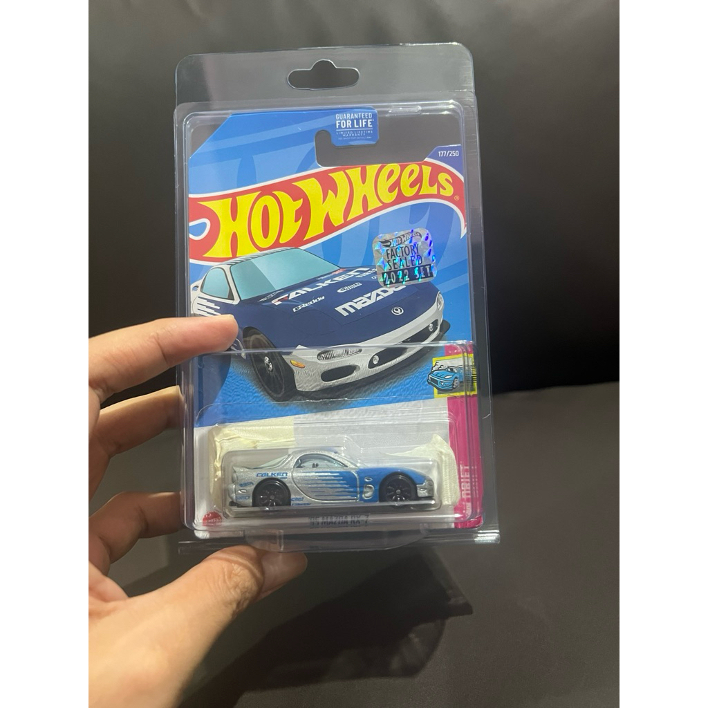 Hot Wheels 95 Mazda RX 7 RX7 Silver Falken FS 2022 Factory Sealed