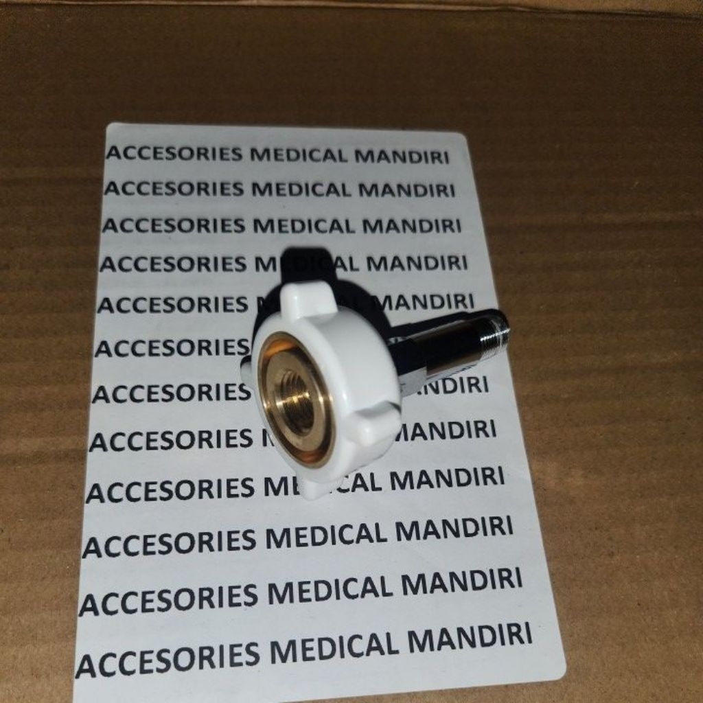 konektor CIG Drat Untuk Regulator Oksigen Dinding wall / CIG Oksigen Flow Meter