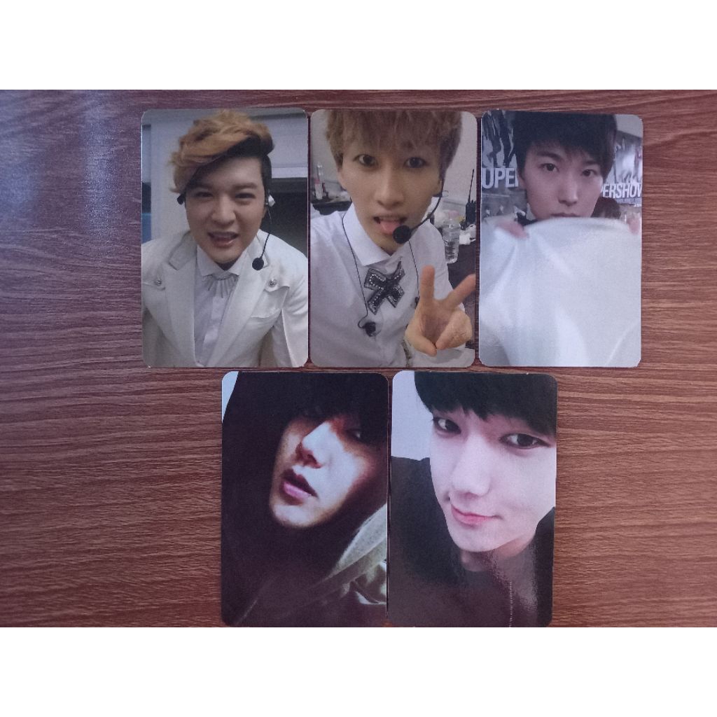 READY OFFICIAL PHOTOCARD ALBUM SUPER JUNIOR SEXY FREE SINGLE & YESUNG HERE I AM