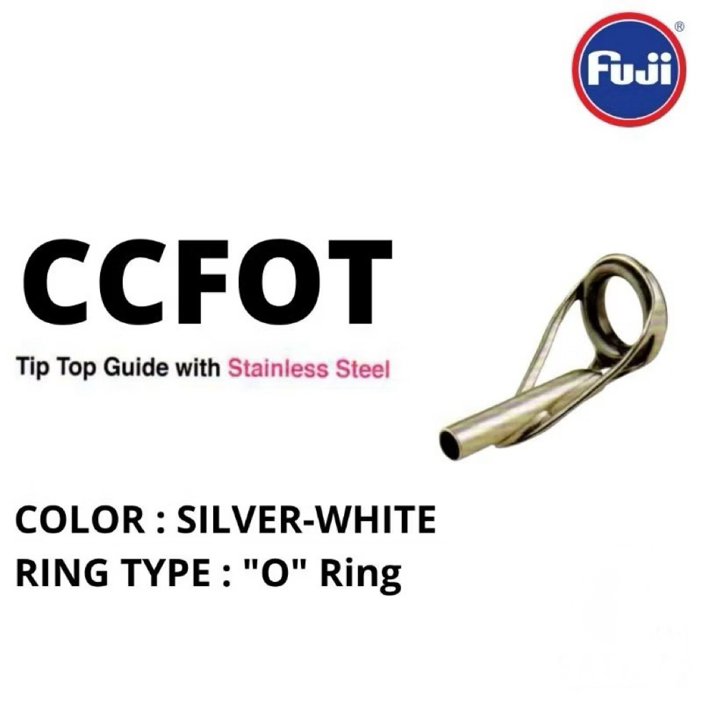 Ring Top Guide Fuji CCFOT - Titanium Fream Tahan Karat