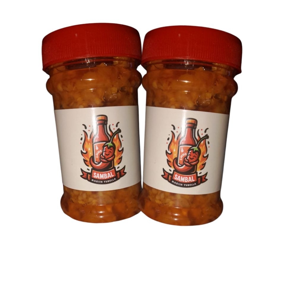 

BUNDLING 2PCS sambal nagih yubella varian ayam geprek