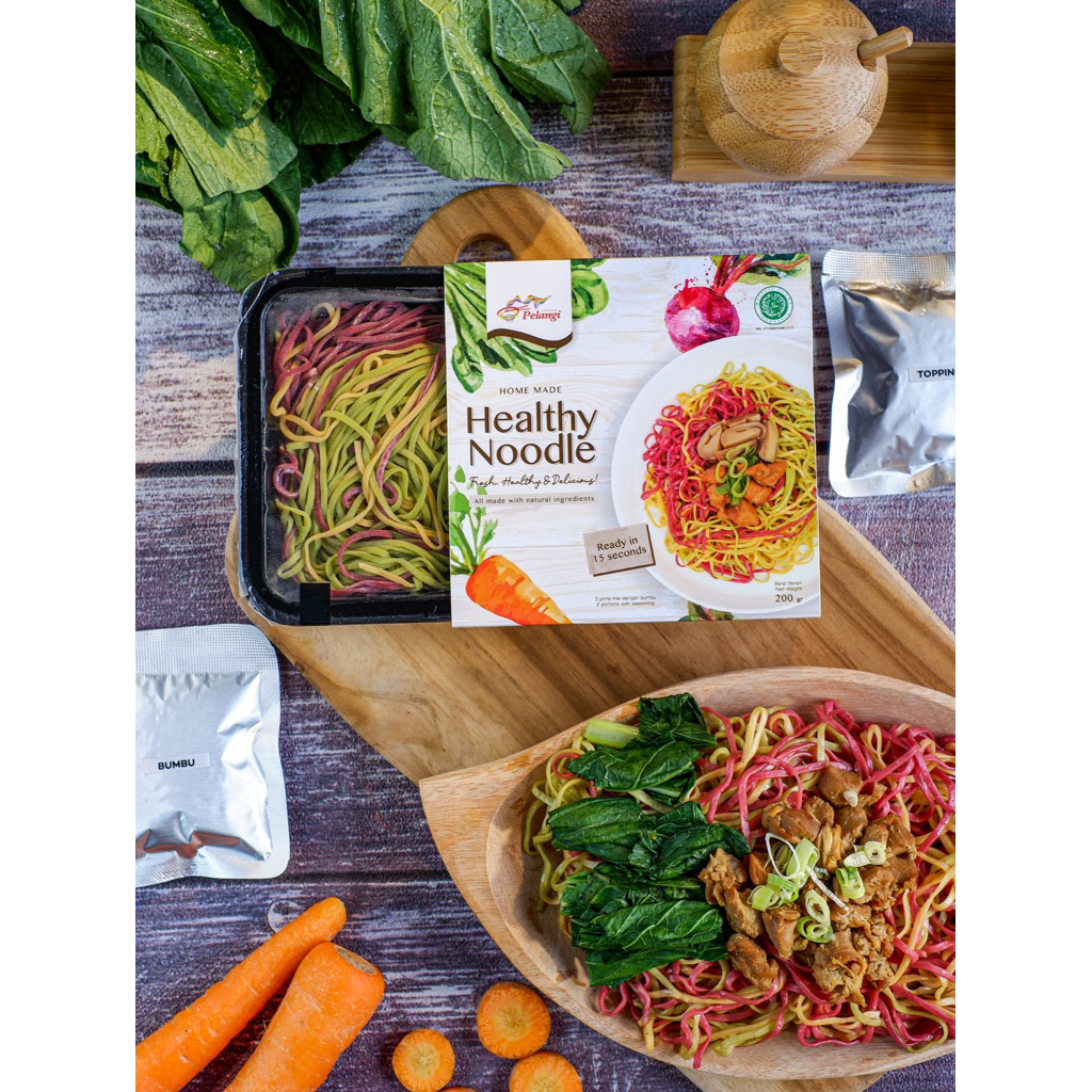 

BAKMI AYAM PELANGI ISI 2 PORSI