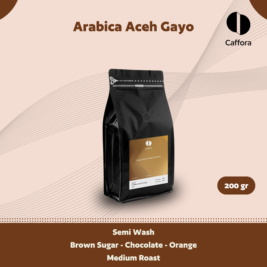 

Caffora - Specialty Kopi Arabika Arabica Coffee Aceh Gayo - Semiwash