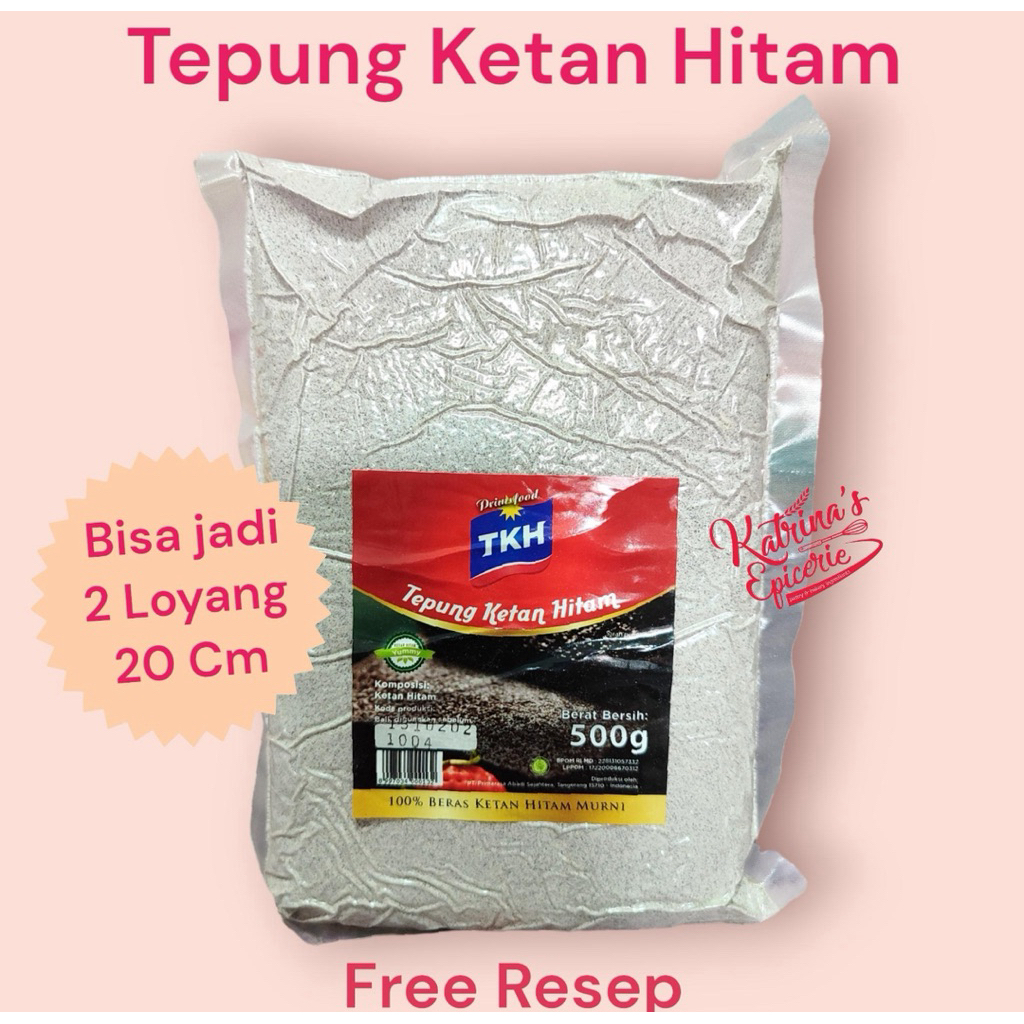 

Primsfood Tkh Tepung Ketan Hitam Premium 500 Gram Bisa Jadi 2 Loyang Kue