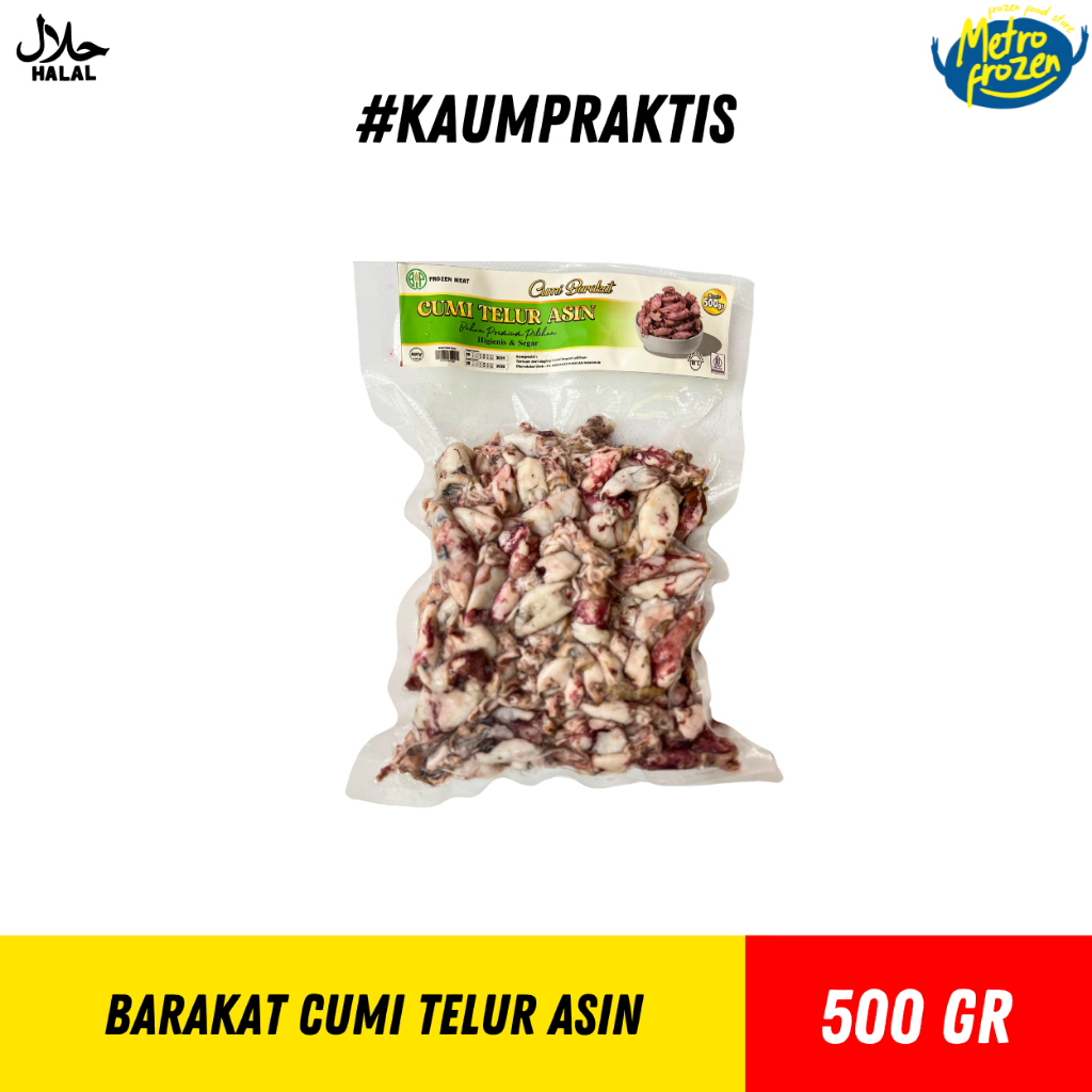 

BARAKAT Cumi Asin 500gr