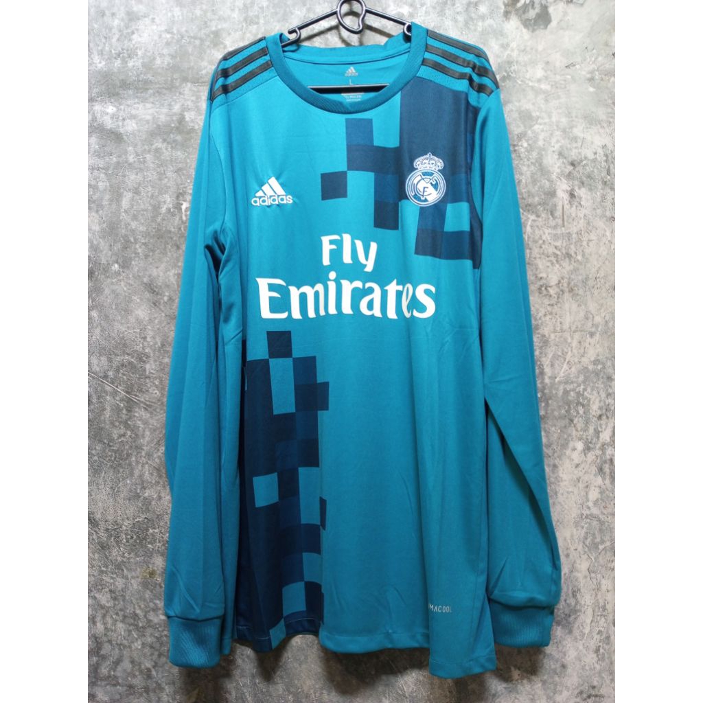 Jersey Real Madrid 2017/2018 3rd Long sleeve