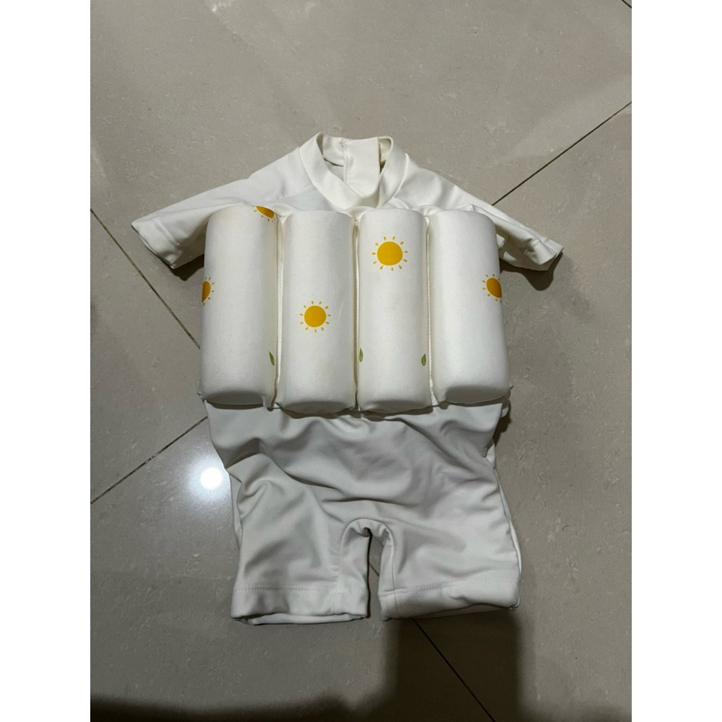 preloved lee vierra x elizabeth zenifer kids float suit baju renang anak