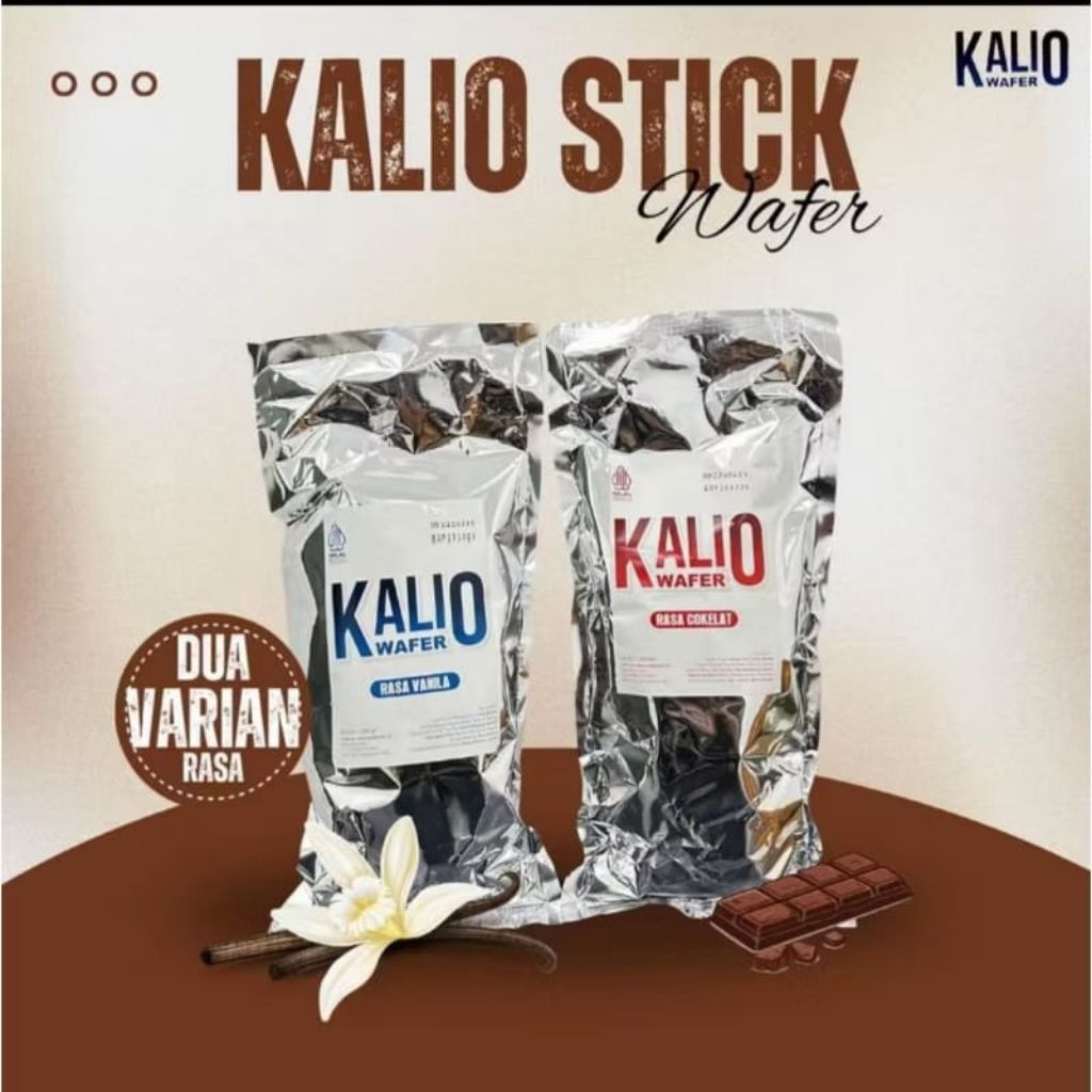 

Kalio wafer Stik camilan Snack halal