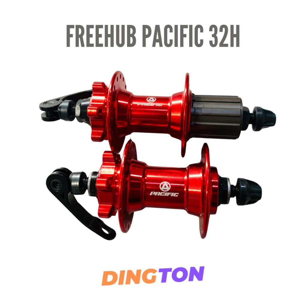 Freehub jangkrik 32 Hole Pacific, Hub Freehub 32H Pacific sp-b409