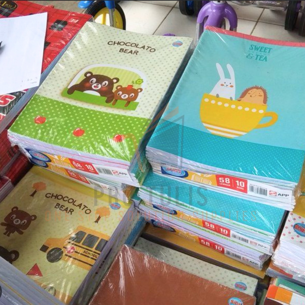 

Ay00! READY COD!!! Buku Tulis SIDU 58 LEMBAR (10 PCS)