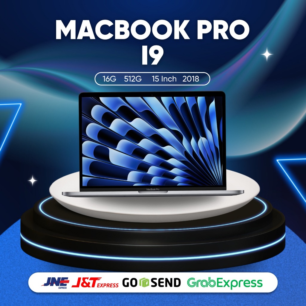 Macbook Pro 2018 i9 16GB 512GB 15Inch Second Original