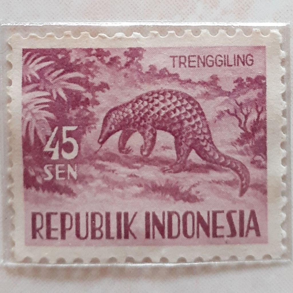 

(ID1) Perangko Indonesia Hewan Kecil (45 sen) Tahun 1956