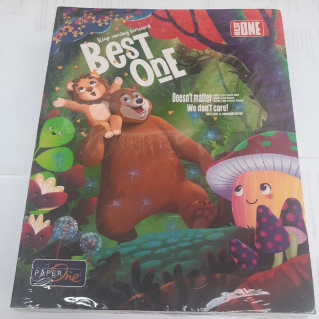 

Buku tulis best one 58 lembar/1 pak isi 10 buku