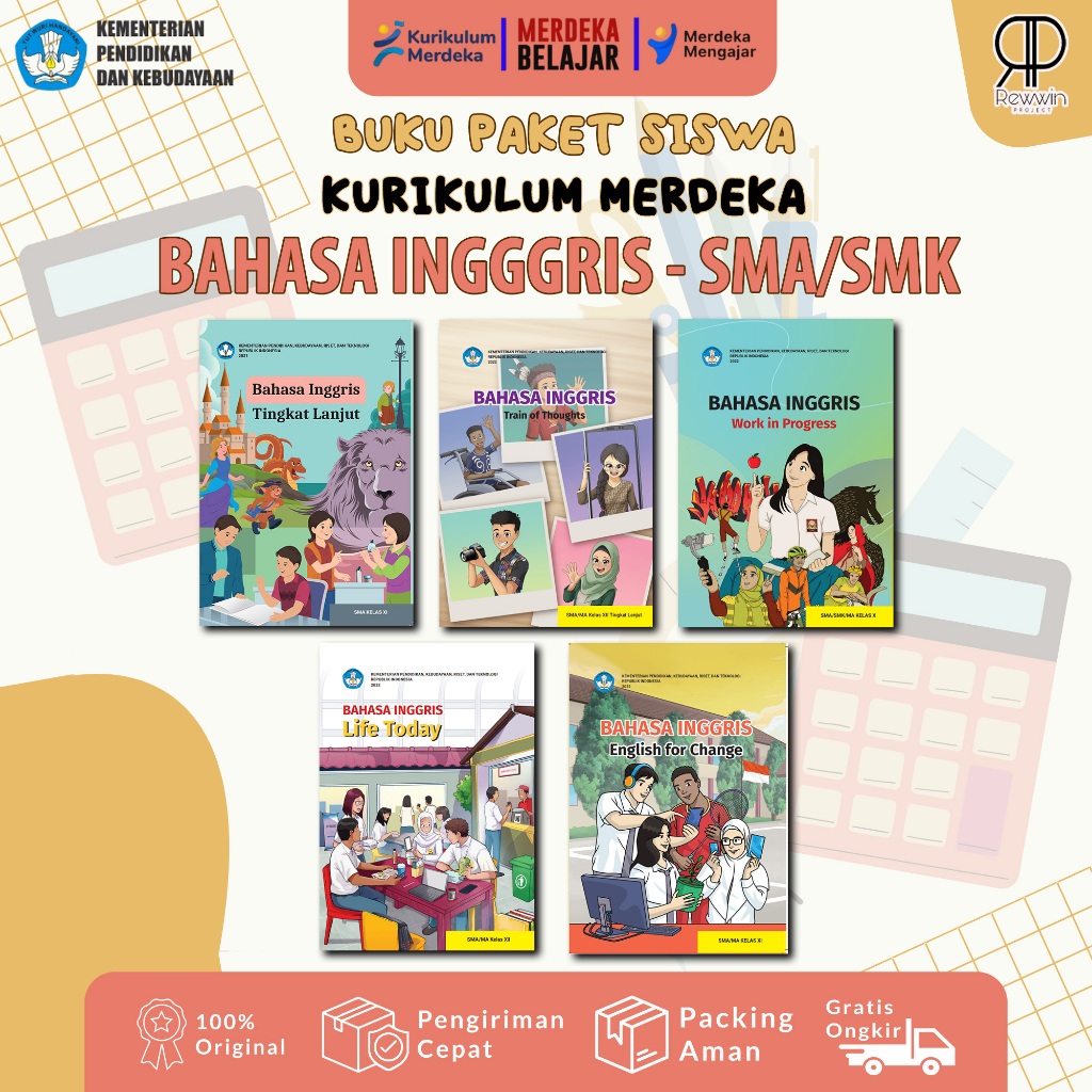 Buku Bahasa Inggris SMA/SMK Kelas 10–12 | Kurikulum Merdeka | Materi & Soal Lengkap