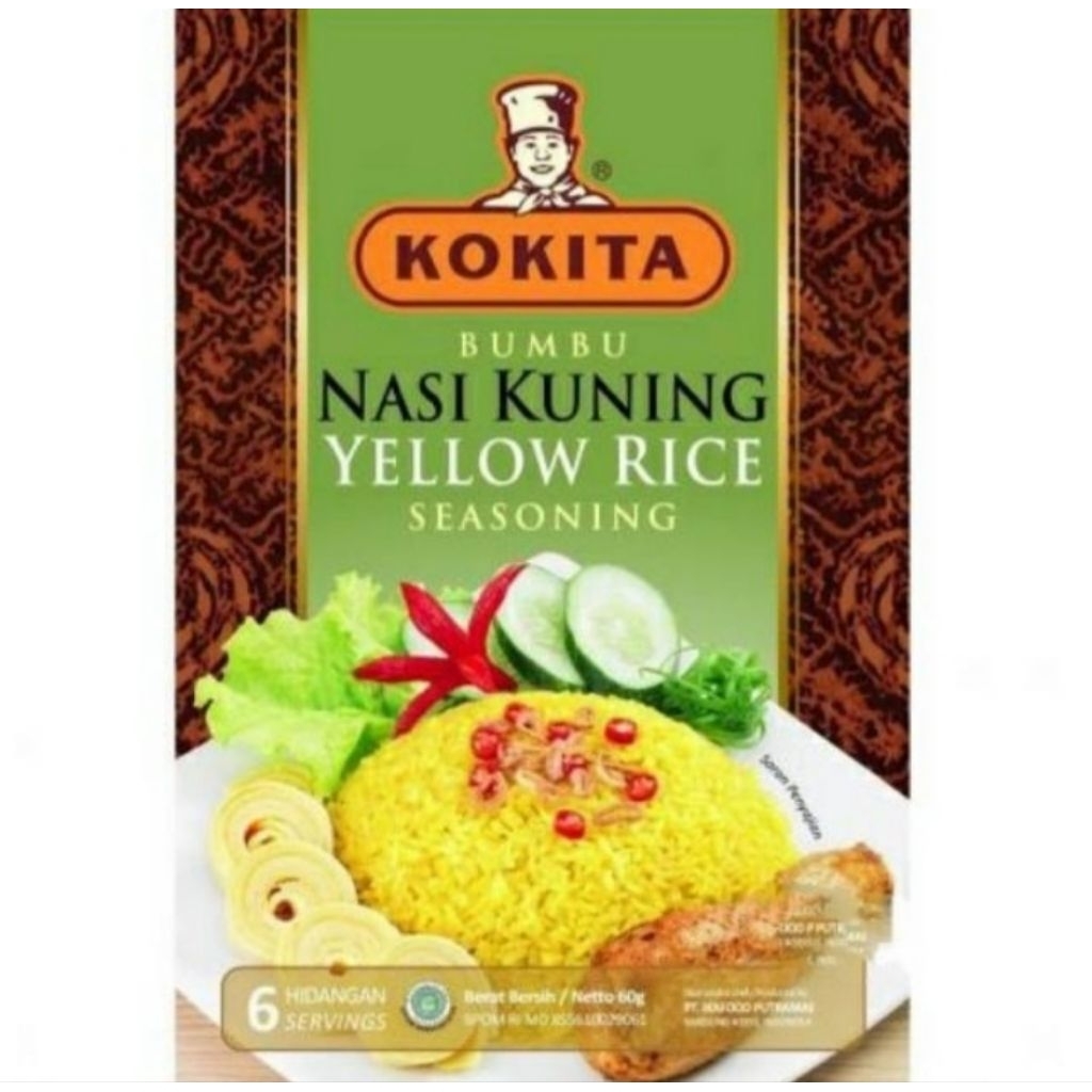 

Kokita Bumbu Nasi Kuning 60 gr