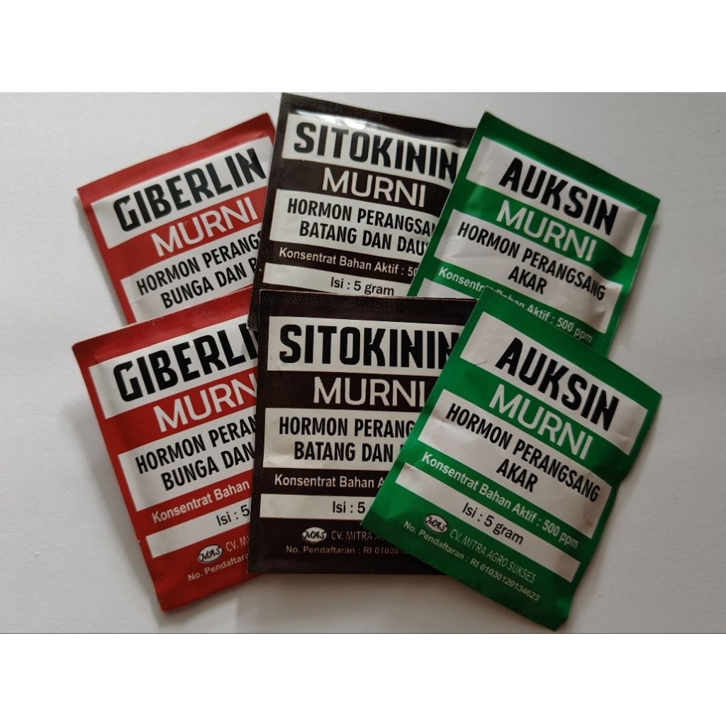 AUKSIN, GIBERELIN, SITOKININ Kemasan 5 Gram