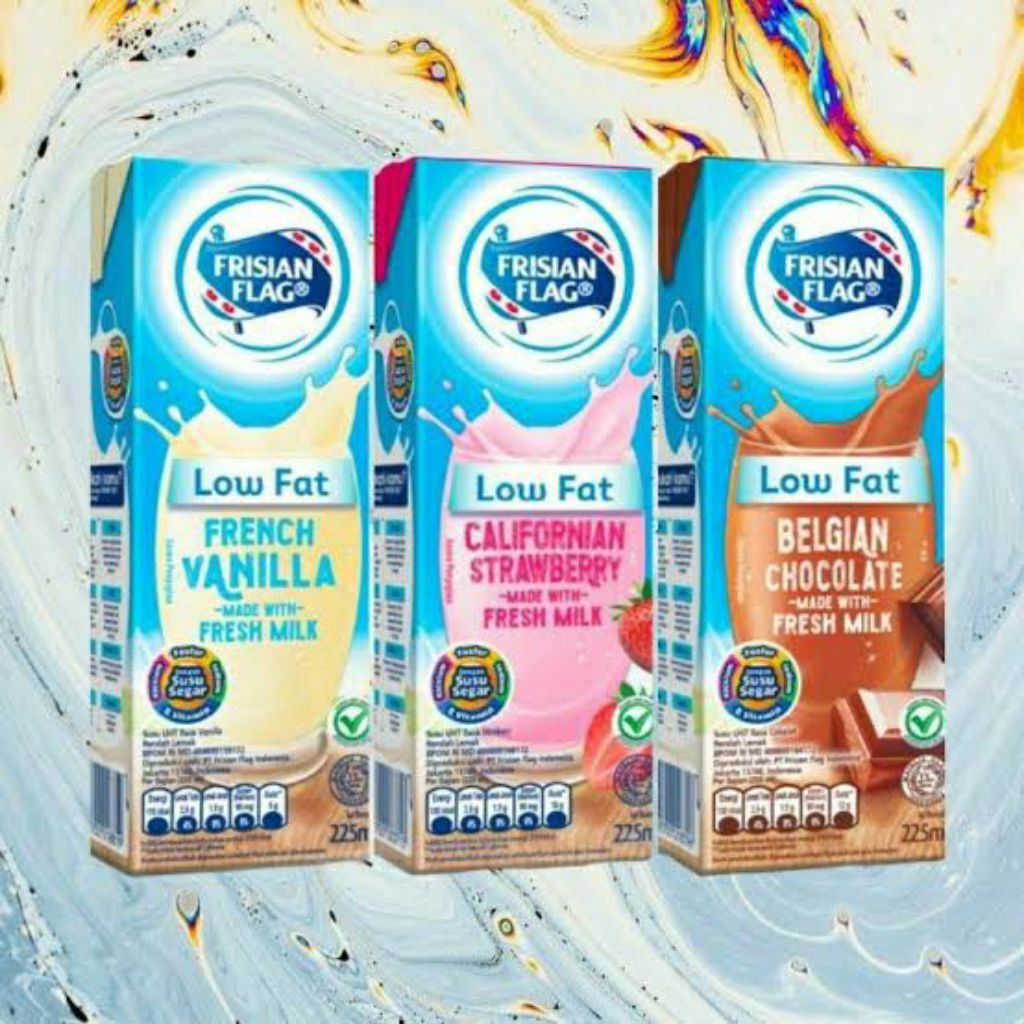 

Uht Frisian Flag Low fat 225 ml 1 Dus x (36pcs) Milk fresh Payday 1-15 July Saja
