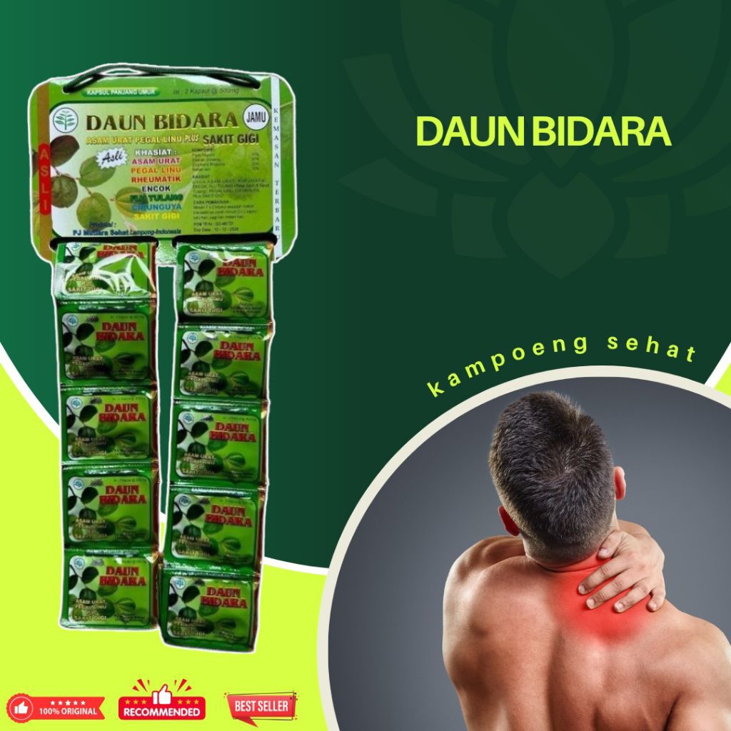 

Daun Bidara Kapsul Rencengan Isi 20 Sachet Original 100% Asli