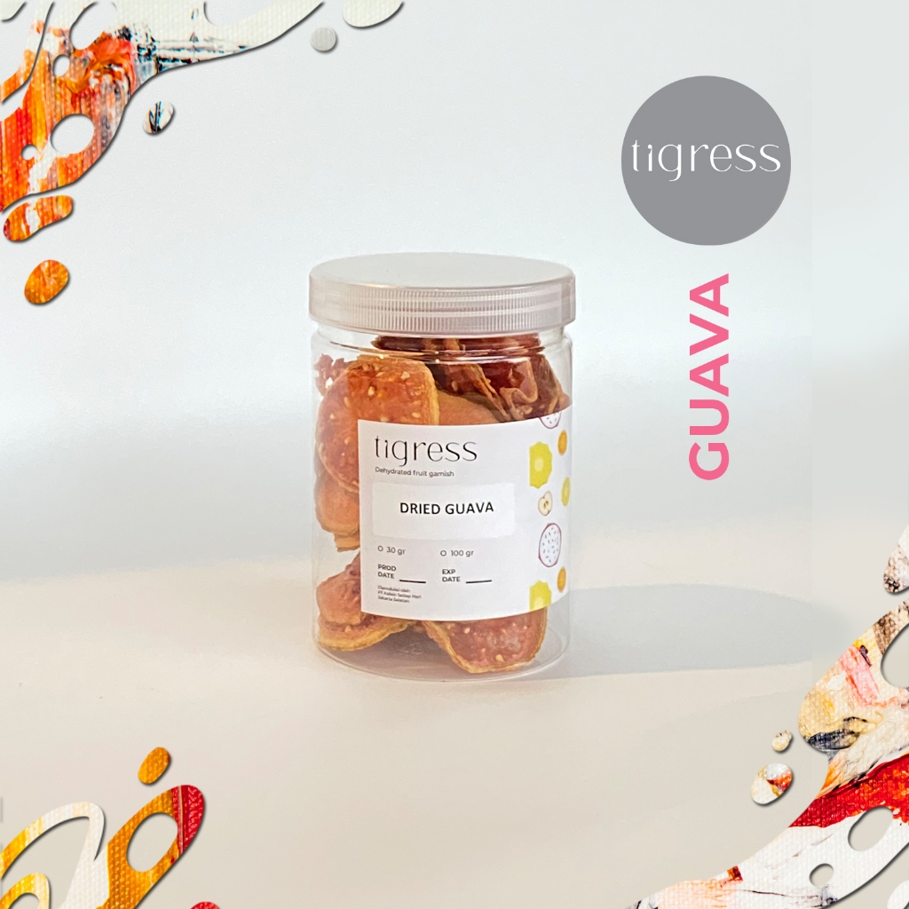 

Dried Guava Garnish / Topping Buah Jambu Kering Tigress